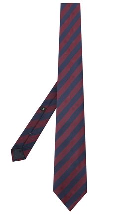 Мужской шелковый галстук ERMENEGILDO ZEGNA темно-синего цвета по цене 14550 руб., арт. Z8D84/1XW | Фото 2 Мужской шелковый галстук ERMENEGILDO ZEGNA темно-синего цвета, арт. Z8D84/1XW | Фото 2