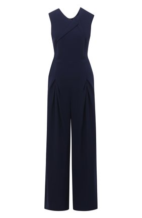 Женский комбинезон ROLAND MOURET темно-синего цвета по цене 165000 руб., арт. PW20/S0918/F2241 | Фото 1 Женский комбинезон ROLAND MOURET темно-синего цвета, арт. PW20/S0918/F2241 | Фото 1