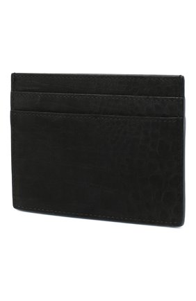 Мужской кожаный футляр для кредитных карт SAINT LAURENT черного цвета по цене 17400 руб., арт. 485631/DM60E | Фото 2 Мужской кожаный футляр для кредитных карт SAINT LAURENT черного цвета, арт. 485631/DM60E | Фото 2
