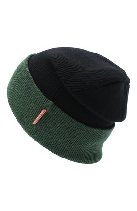 Мужская шерстяная шапка ACNE STUDIOS черного цвета по цене 10550 руб., арт. C40108/M | Фото 2 Мужская шерстяная шапка ACNE STUDIOS черного цвета, арт. C40108/M | Фото 2