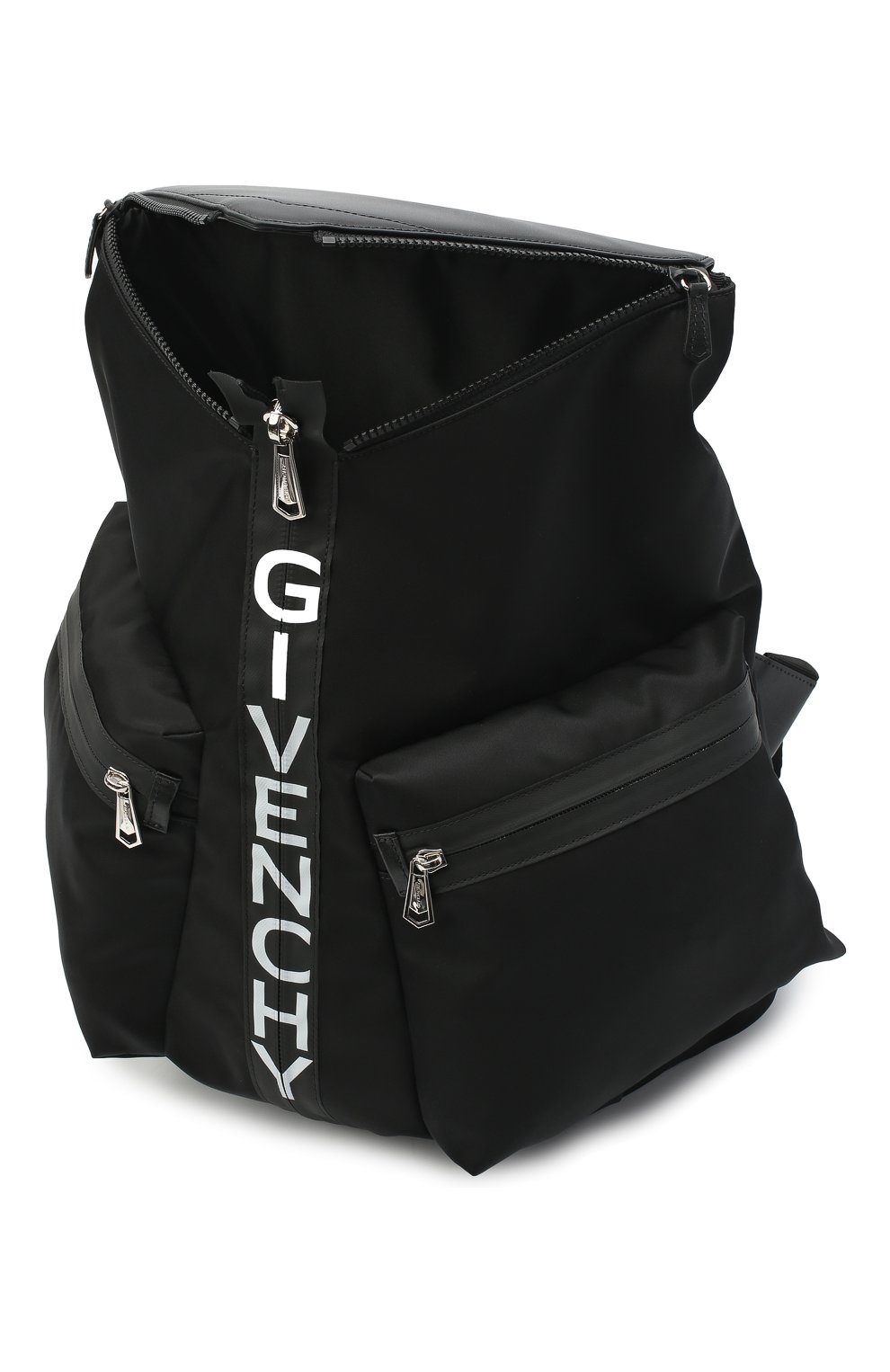Мужской комбинированный рюкзак spectre GIVENCHY черного цвета, арт. BK507EK0YM | Фото 4 (Материал: Текстиль; Стили: Кэжуэл; Размер: large)