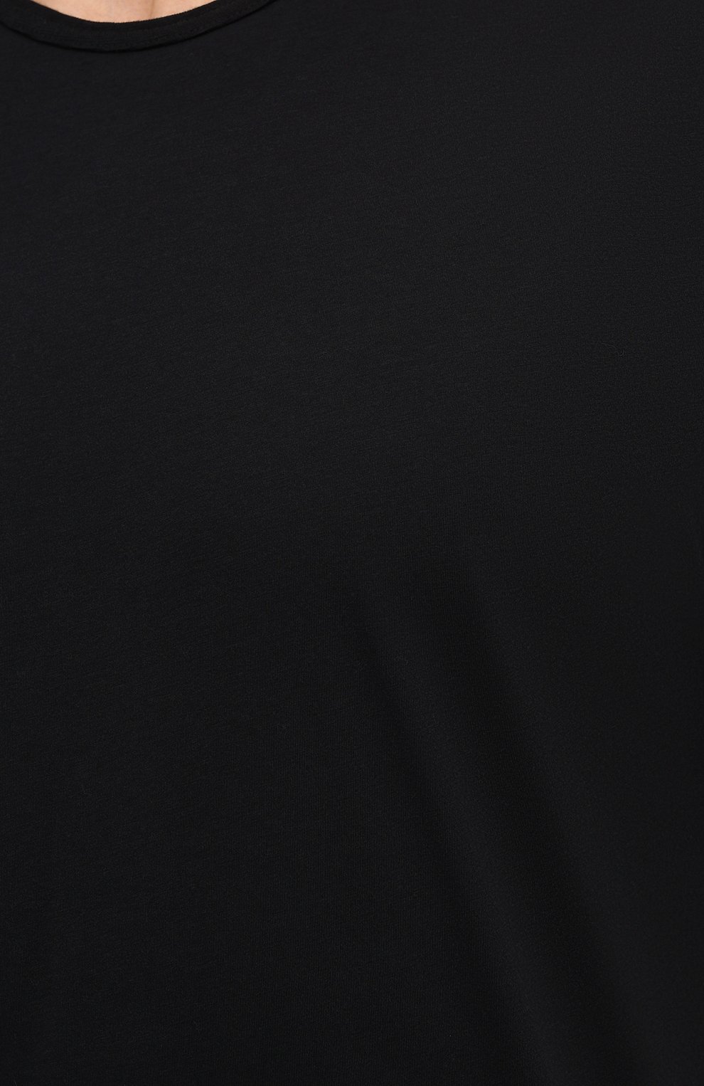 Мужская хлопковая футболка DEREK ROSE черного цвета, арт. 3052-RILE001 | Фото 5 (Кросс-КТ: домашняя одежда; Рукава: Короткие; Длина (для топов): Стандартные; Материал внешний: Хлопок; Мужское Кросс-КТ: Футболка-белье)