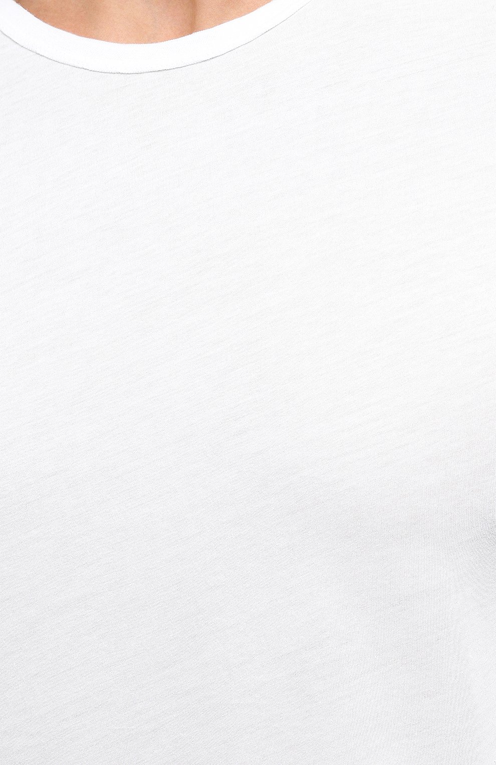 Мужская хлопковая футболка DEREK ROSE белого цвета, арт. 3052-RILE001 | Фото 5 (Кросс-КТ: домашняя одежда; Рукава: Короткие; Длина (для топов): Стандартные; Материал внешний: Хлопок; Мужское Кросс-КТ: Футболка-белье)