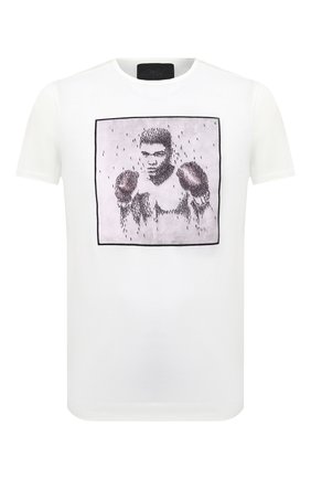 Мужская хлопковая футболка LIMITATO белого цвета по цене 13900 руб., арт. BEE/T-SHIRT | Фото 1 Мужская хлопковая футболка LIMITATO белого цвета, арт. BEE/T-SHIRT | Фото 1