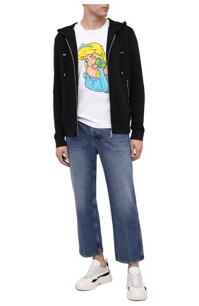 Мужская хлопковая футболка DOM REBEL белого цвета по цене 9950 руб., арт. TEARS/T-SHIRT | Фото 2 Мужская хлопковая футболка DOM REBEL белого цвета, арт. TEARS/T-SHIRT | Фото 2