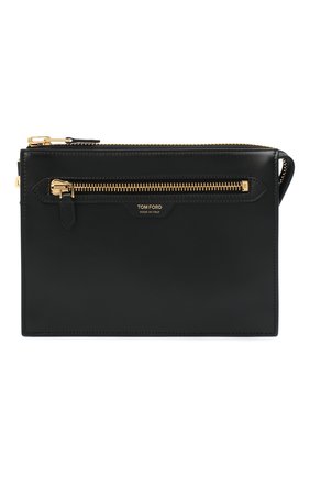 Мужская кожаная борсетка TOM FORD черного цвета по цене 142000 руб., арт. H0428T-LCL121 | Фото 1 Мужская кожаная борсетка TOM FORD черного цвета, арт. H0428T-LCL121 | Фото 1