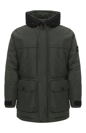 Мужская пуховик STONE ISLAND темно-зеленого цвета по цене 89950 руб., арт. 731540626 | Фото 1 Мужская пуховик STONE ISLAND темно-зеленого цвета, арт. 731540626 | Фото 1