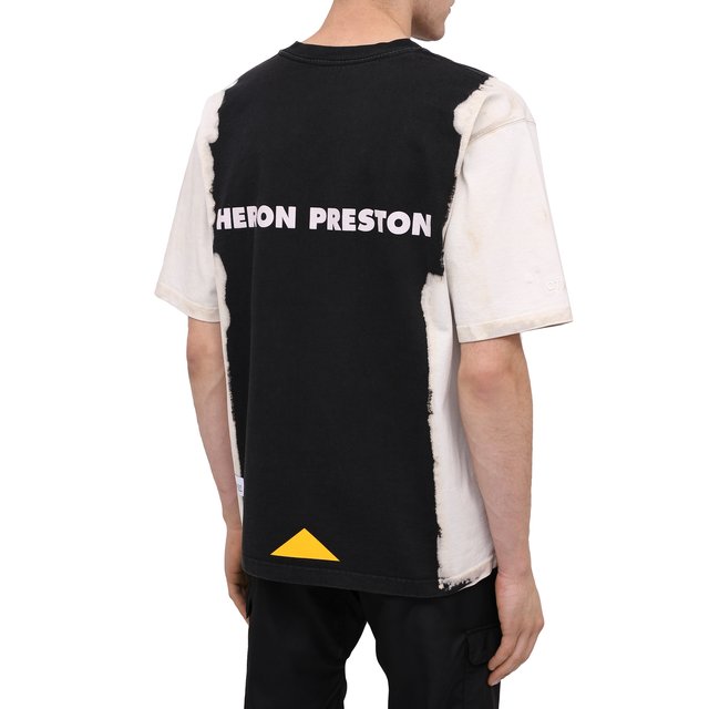 фото Хлопковая футболка heron preston x caterpillar heron preston