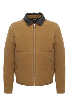 Мужская утепленная куртка HERON PRESTON бежевого цвета по цене 109000 руб., арт. HMED006F20FAB0046300 | Фото 1 Мужская утепленная куртка HERON PRESTON бежевого цвета, арт. HMED006F20FAB0046300 | Фото 1