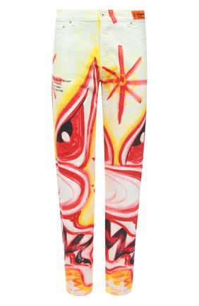 Мужские джинсы heron preston x kenny scharf HERON PRESTON разноцветного цвета по цене 63150 руб., арт. HMYA011F20DEN0040130 | Фото 1 Мужские джинсы heron preston x kenny scharf HERON PRESTON разноцветного цвета, арт. HMYA011F20DEN0040130 | Фото 1