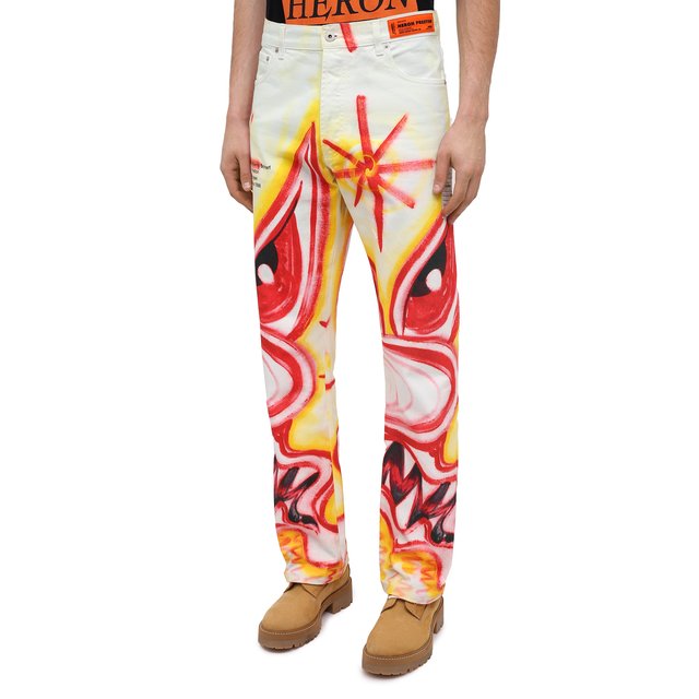 фото Джинсы heron preston x kenny scharf heron preston