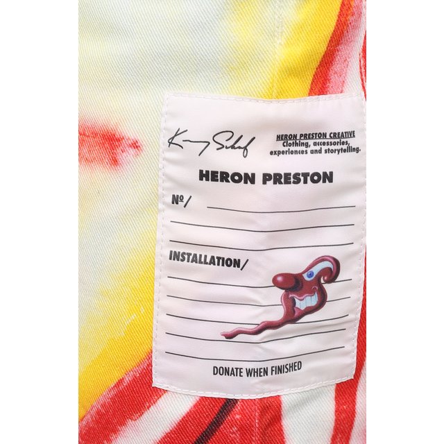 фото Джинсы heron preston x kenny scharf heron preston