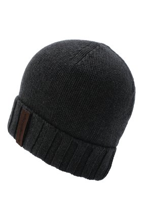 Мужская кашемировая шапка ERMENEGILDO ZEGNA серого цвета по цене 25600 руб., арт. Z8I31/ZI9 | Фото 2 Мужская кашемировая шапка ERMENEGILDO ZEGNA серого цвета, арт. Z8I31/ZI9 | Фото 2