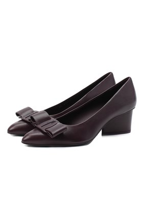 Женские туфли viva pump SALVATORE FERRAGAMO фиолетового цвета по цене 63000 руб., арт. Z-07331941C | Фото 1 Женские туфли viva pump SALVATORE FERRAGAMO фиолетового цвета, арт. Z-07331941C | Фото 1