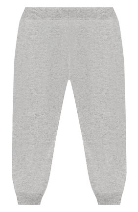 Детские кашемировые джоггеры GIORGETTI CASHMERE светло-серого цвета по цене 11300 руб., арт. MB1683/2A-6A | Фото 2 Детские кашемировые джоггеры GIORGETTI CASHMERE светло-серого цвета, арт. MB1683/2A-6A | Фото 2 (Материал внешний: Шерсть, Кашемир; Девочки Кросс-КТ: Брюки-одежда, Джоггеры-одежда; Ростовка одежда: 4 года | 104 см, 6 лет | 116 см, 2 года | 92 см)