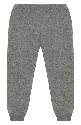 Детские кашемировые джоггеры GIORGETTI CASHMERE темно-серого цвета по цене 9700 руб., арт. MB1683/2A-6A | Фото 1 Детские кашемировые джоггеры GIORGETTI CASHMERE темно-серого цвета, арт. MB1683/2A-6A | Фото 1