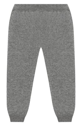 Детские кашемировые джоггеры GIORGETTI CASHMERE темно-серого цвета по цене 9700 руб., арт. MB1683/2A-6A | Фото 2 Детские кашемировые джоггеры GIORGETTI CASHMERE темно-серого цвета, арт. MB1683/2A-6A | Фото 2