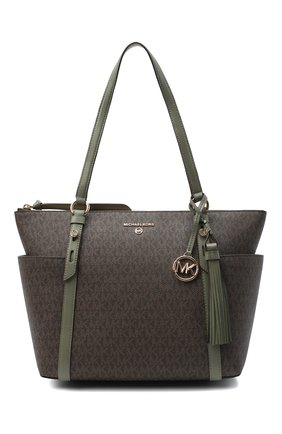 Женский сумка-шопер nomad MICHAEL MICHAEL KORS хаки цвета по цене 23000 руб., арт. 30T0GNXT2B | Фото 1 Женский сумка-шопер nomad MICHAEL MICHAEL KORS хаки цвета, арт. 30T0GNXT2B | Фото 1