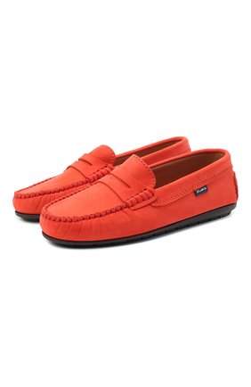 Детские кожаные мокасины ATLANTA MOCASSIN кораллового цвета по цене 9215 руб., арт. 9AT1NB032GCSTT/35-41 | Фото 1 Детские кожаные мокасины ATLANTA MOCASSIN кораллового цвета, арт. 9AT1NB032GCSTT/35-41 | Фото 1