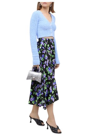Женские мюли drapy BALENCIAGA черно-белого цвета по цене 56250 руб., арт. 623334/W2BX0 | Фото 2 Женские мюли drapy BALENCIAGA черно-белого цвета, арт. 623334/W2BX0 | Фото 2