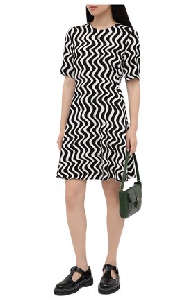 Женское платье из вискозы STELLA MCCARTNEY черного цвета по цене 82700 руб., арт. 601859/SPA16 | Фото 2 Женское платье из вискозы STELLA MCCARTNEY черного цвета, арт. 601859/SPA16 | Фото 2