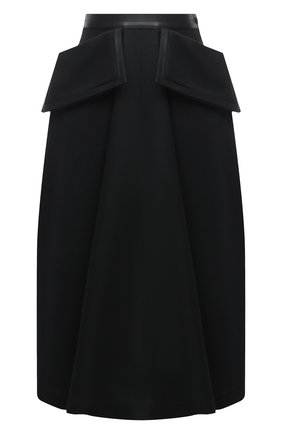 Женская юбка LOEWE черного цвета по цене 99500 руб., арт. S359344XAN | Фото 1 Женская юбка LOEWE черного цвета, арт. S359344XAN | Фото 1