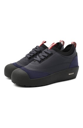 Мужские кожаные ботинки cublon BALLY темно-синего цвета по цене 34850 руб., арт. CUBL0N/106 | Фото 1 Мужские кожаные ботинки cublon BALLY темно-синего цвета, арт. CUBL0N/106 | Фото 1