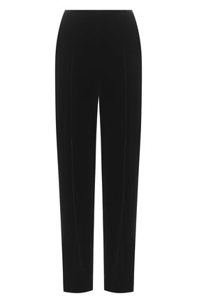 Женские брюки из вискозы и шелка GIORGIO ARMANI черного цвета по цене 128500 руб., арт. 0WHPP0DG/T01FD | Фото 1 Женские брюки из вискозы и шелка GIORGIO ARMANI черного цвета, арт. 0WHPP0DG/T01FD | Фото 1