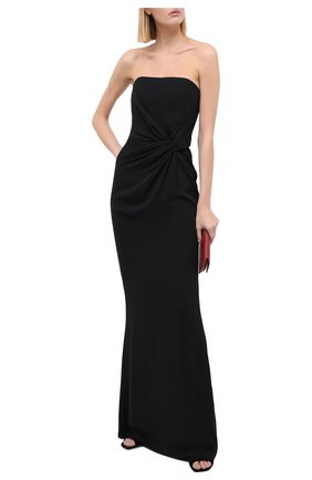 Женское платье 16 ARLINGTON черного цвета по цене 89950 руб., арт. G-009-AW20-BLK CREPE | Фото 2 Женское платье 16 ARLINGTON черного цвета, арт. G-009-AW20-BLK CREPE | Фото 2