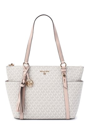 Женский сумка-шопер nomad MICHAEL MICHAEL KORS бежевого цвета по цене 23000 руб., арт. 30T0GNXT2B | Фото 1 Женский сумка-шопер nomad MICHAEL MICHAEL KORS бежевого цвета, арт. 30T0GNXT2B | Фото 1