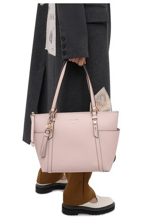 Женский сумка-тоут nomad MICHAEL MICHAEL KORS розового цвета по цене 23900 руб., арт. 30T0GNXT2L | Фото 2 Женский сумка-тоут nomad MICHAEL MICHAEL KORS розового цвета, арт. 30T0GNXT2L | Фото 2