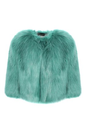 Женская шуба DRIES VAN NOTEN бирюзового цвета по цене 69950 руб., арт. 202-10514-1123 | Фото 1 Женская шуба DRIES VAN NOTEN бирюзового цвета, арт. 202-10514-1123 | Фото 1