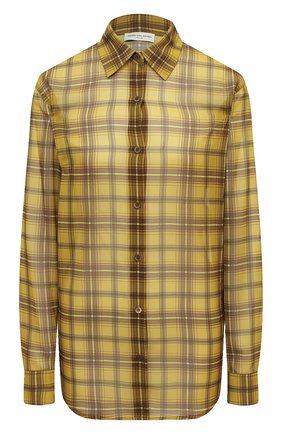 Женская рубашка DRIES VAN NOTEN желтого цвета по цене 45550 руб., арт. 202-10773-1061 | Фото 1 Женская рубашка DRIES VAN NOTEN желтого цвета, арт. 202-10773-1061 | Фото 1