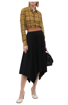 Женская рубашка DRIES VAN NOTEN желтого цвета по цене 45550 руб., арт. 202-10773-1061 | Фото 2 Женская рубашка DRIES VAN NOTEN желтого цвета, арт. 202-10773-1061 | Фото 2