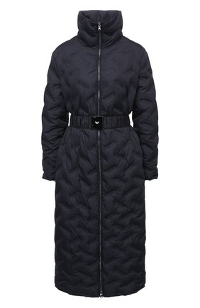 Женский пуховик EMPORIO ARMANI синего цвета по цене 42650 руб., арт. 6H2L73/2NNLZ | Фото 1 Женский пуховик EMPORIO ARMANI синего цвета, арт. 6H2L73/2NNLZ | Фото 1