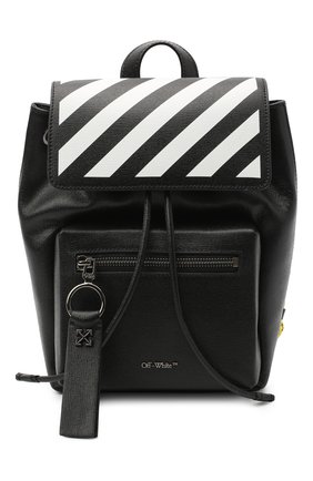 Женский рюкзак diag OFF-WHITE черно-белого цвета по цене 69950 руб., арт. 0WNB007E20LEA0021001 | Фото 1 Женский рюкзак diag OFF-WHITE черно-белого цвета, арт. 0WNB007E20LEA0021001 | Фото 1