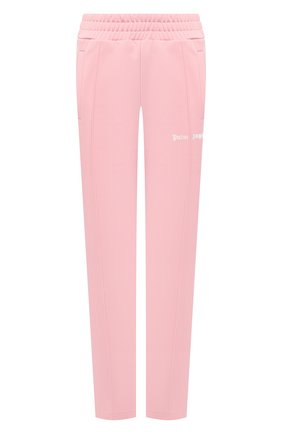 Женские брюки PALM ANGELS розового цвета по цене 29950 руб., арт. PWCA035F20FAB0023001 | Фото 1 Женские брюки PALM ANGELS розового цвета, арт. PWCA035F20FAB0023001 | Фото 1