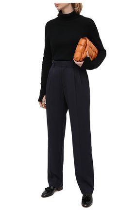 Женские шерстяные брюки STELLA MCCARTNEY темно-синего цвета по цене 54100 руб., арт. 583642/SPA03 | Фото 2 Женские шерстяные брюки STELLA MCCARTNEY темно-синего цвета, арт. 583642/SPA03 | Фото 2