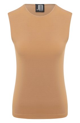 Женский топ из вискозы JM STUDIO бежевого цвета по цене 7990 руб., арт. FW202105 | Фото 1 Женский топ из вискозы JM STUDIO бежевого цвета, арт. FW202105 | Фото 1