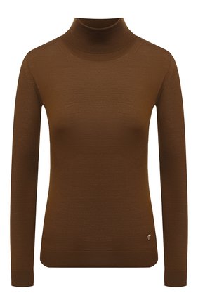 Женская шерстяная водолазка VERSACE хаки цвета по цене 54900 руб., арт. A87619/A235892 | Фото 1 Женская шерстяная водолазка VERSACE хаки цвета, арт. A87619/A235892 | Фото 1