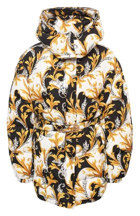 Женский пуховик VERSACE разноцветного цвета по цене 297500 руб., арт. A87178/A235729 | Фото 1 Женский пуховик VERSACE разноцветного цвета, арт. A87178/A235729 | Фото 1