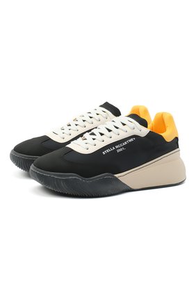 Женские комбинированные кроссовки runner loop STELLA MCCARTNEY черного цвета по цене 35800 руб., арт. 800213/N0148 | Фото 1 Женские комбинированные кроссовки runner loop STELLA MCCARTNEY черного цвета, арт. 800213/N0148 | Фото 1
