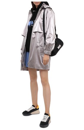 Женские комбинированные кроссовки runner loop STELLA MCCARTNEY черного цвета по цене 35800 руб., арт. 800213/N0148 | Фото 2 Женские комбинированные кроссовки runner loop STELLA MCCARTNEY черного цвета, арт. 800213/N0148 | Фото 2