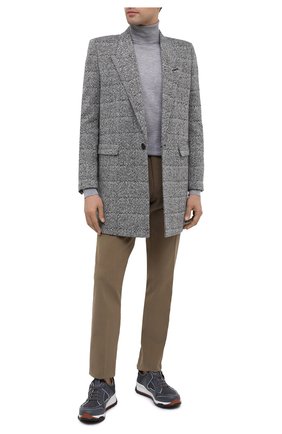 Мужской водолазка из кашемира и шелка ERMENEGILDO ZEGNA серого цвета по цене 78850 руб., арт. U7J00/120 | Фото 2 Мужской водолазка из кашемира и шелка ERMENEGILDO ZEGNA серого цвета, арт. U7J00/120 | Фото 2