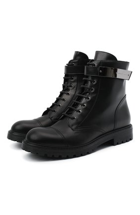 Мужские кожаные ботинки GIUSEPPE ZANOTTI DESIGN черного цвета по цене 73900 руб., арт. IU00003/001 | Фото 1 Мужские кожаные ботинки GIUSEPPE ZANOTTI DESIGN черного цвета, арт. IU00003/001 | Фото 1