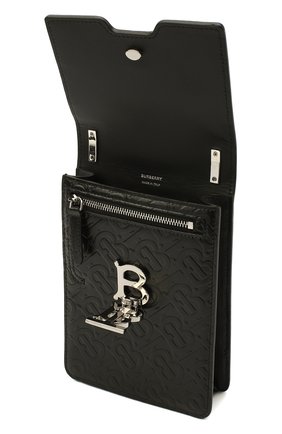Мужская кожаная сумка robin BURBERRY черного цвета по цене 129500 руб., арт. 8032899 | Фото 4 Мужская кожаная сумка robin BURBERRY черного цвета, арт. 8032899 | Фото 4 (Материал: Натуральная кожа; Размер: mini; Ремень/цепочка: На ремешке)