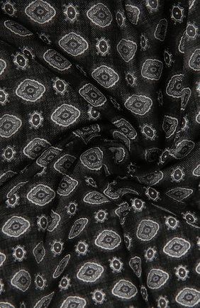 Мужской шерстяной шарф SAINT LAURENT черно-белого цвета по цене 19950 руб., арт. 634008/4Y209 | Фото 2 Мужской шерстяной шарф SAINT LAURENT черно-белого цвета, арт. 634008/4Y209 | Фото 2