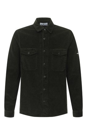 Мужская хлопковая рубашка STONE ISLAND зеленого цвета по цене 25250 руб., арт. 731512111 | Фото 1 Мужская хлопковая рубашка STONE ISLAND зеленого цвета, арт. 731512111 | Фото 1