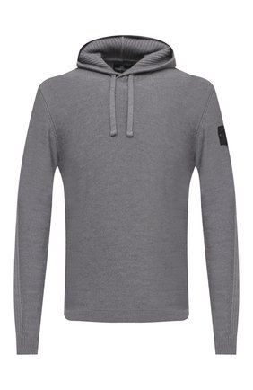 Мужской шерстяной свитер STONE ISLAND SHADOW PROJECT серого цвета по цене 49950 руб., арт. 7319511A5 | Фото 1 Мужской шерстяной свитер STONE ISLAND SHADOW PROJECT серого цвета, арт. 7319511A5 | Фото 1