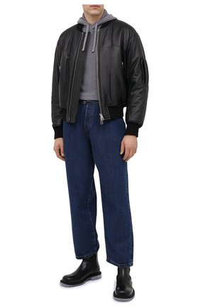 Мужской шерстяной свитер STONE ISLAND SHADOW PROJECT серого цвета по цене 49950 руб., арт. 7319511A5 | Фото 2 Мужской шерстяной свитер STONE ISLAND SHADOW PROJECT серого цвета, арт. 7319511A5 | Фото 2